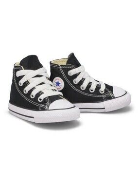 Converse Chuck Taylor All Star Baby and Toddlers 4T BLACK